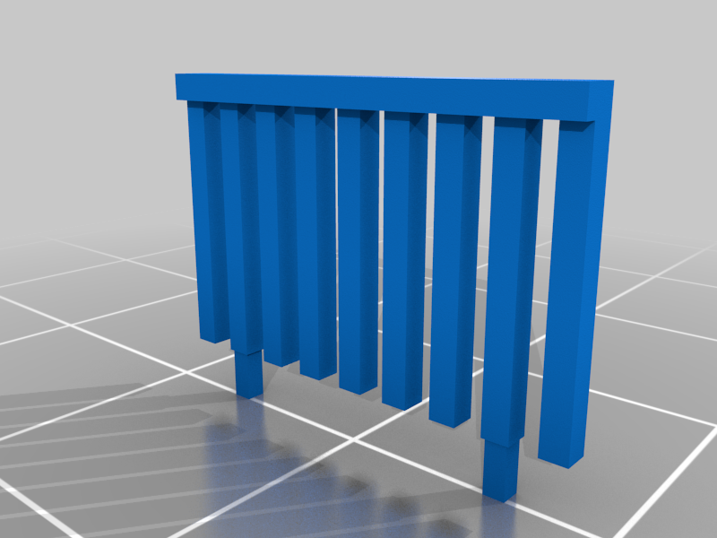 Bridge Railing Stl Free STL file Small Bridge in H0/HO 🤏・3D printer model to download・Cults
