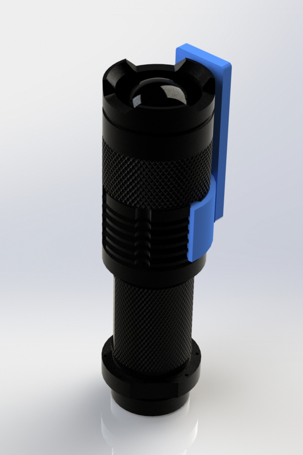 Free 3D file Flashlight Holder 🔦・3D printer design to download・Cults