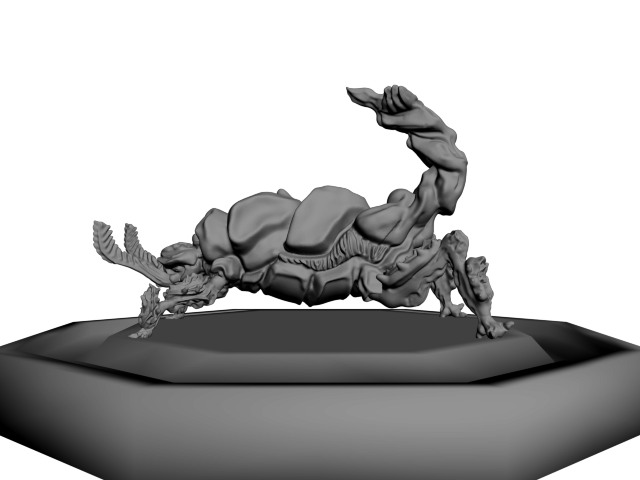 Free 3D file Rust Monster 👹・Template to download and 3D print・Cults