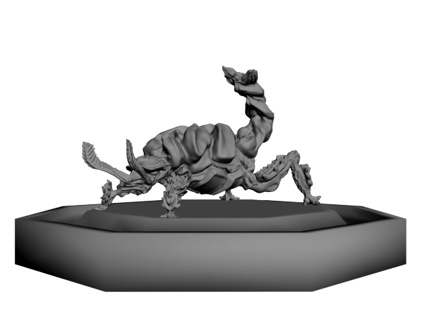 Free 3D file Rust Monster 👹・Template to download and 3D print・Cults