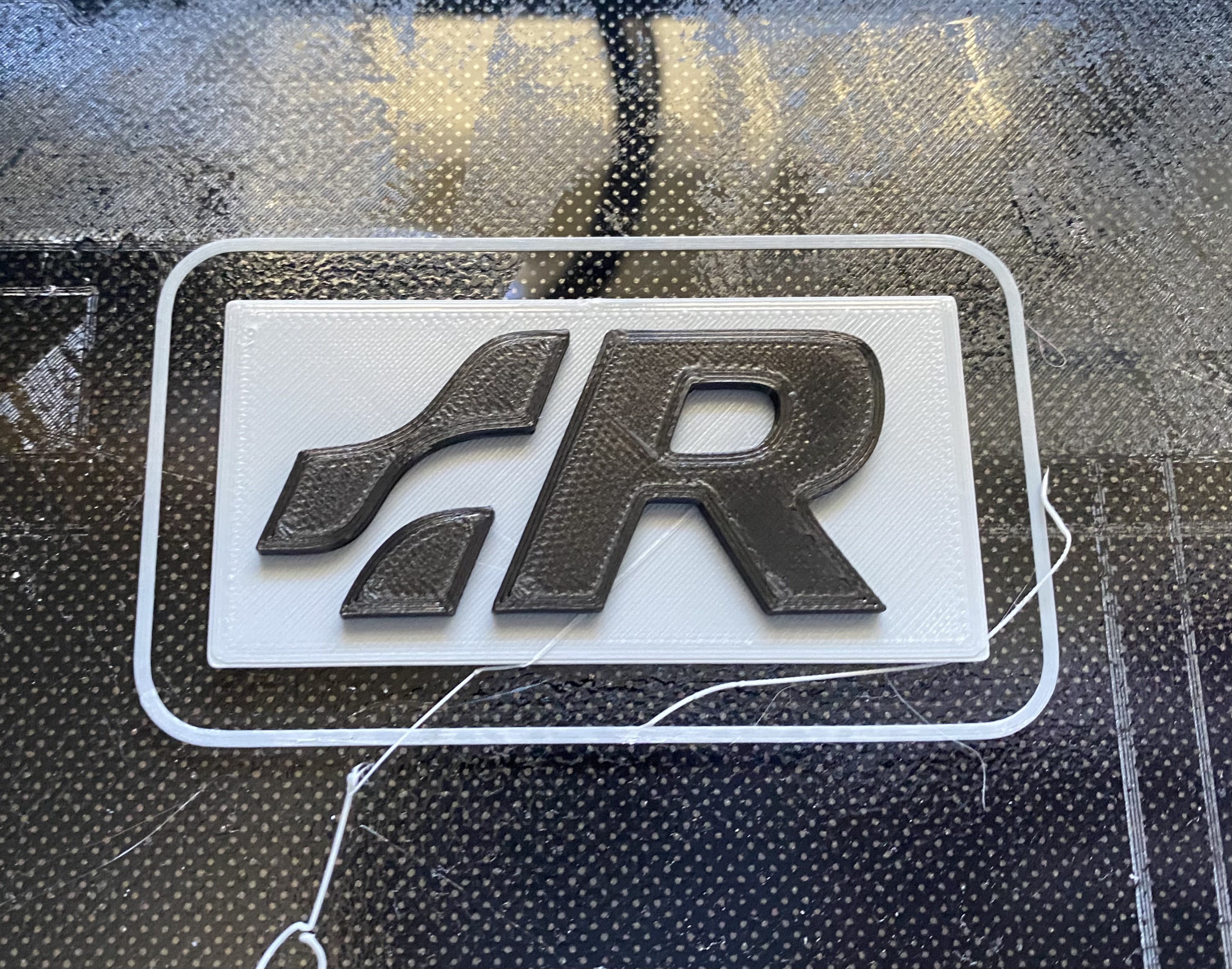 STL file VW emblem 