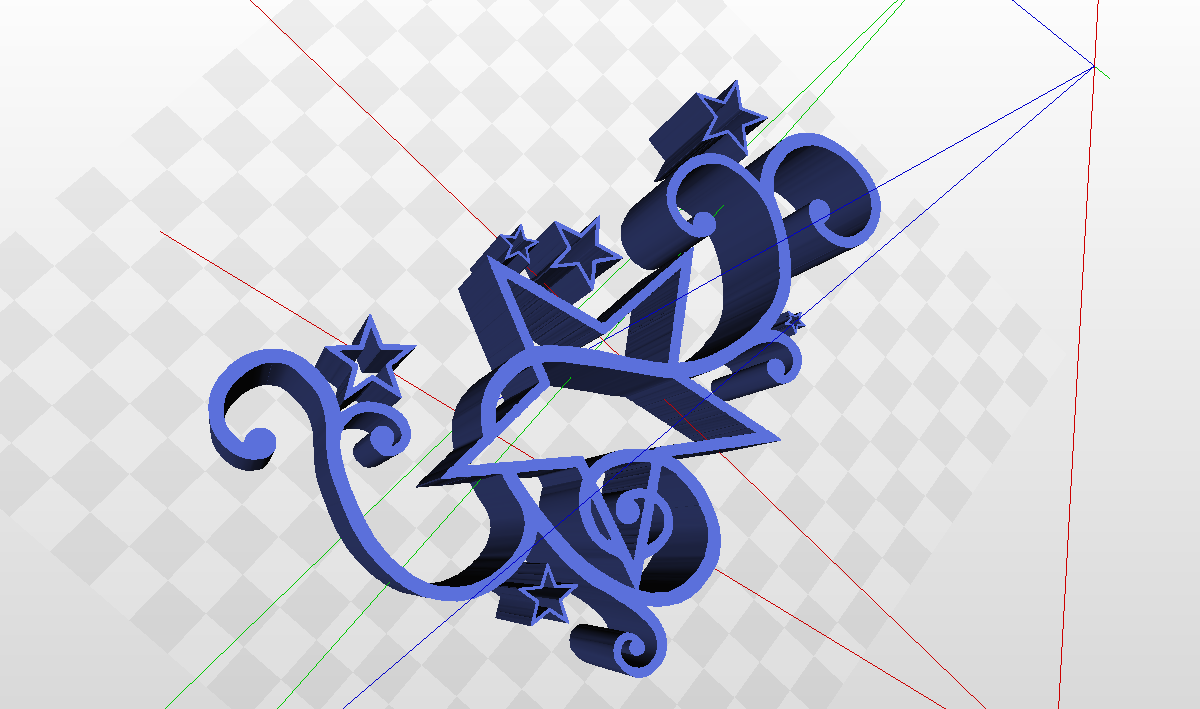 Файл STL Stars and Scroll Pattern・3D-печатная модель для загрузки・Cults