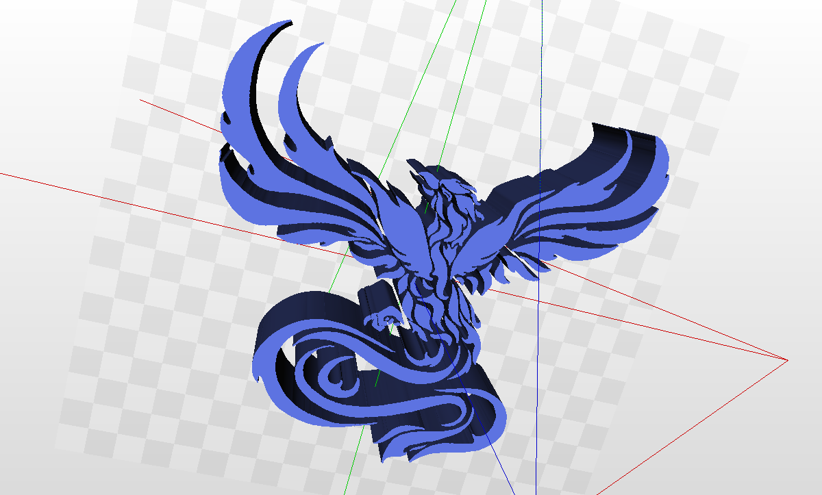 STL file Phoenix Rising・3D printer model to download・Cults