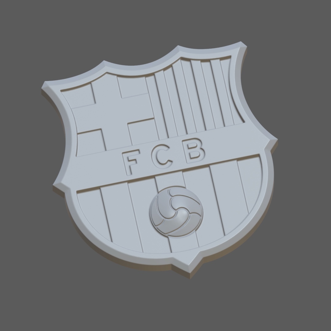 Free STL file FC Barcelona 🏈・Object to download and to 3D print・Cults