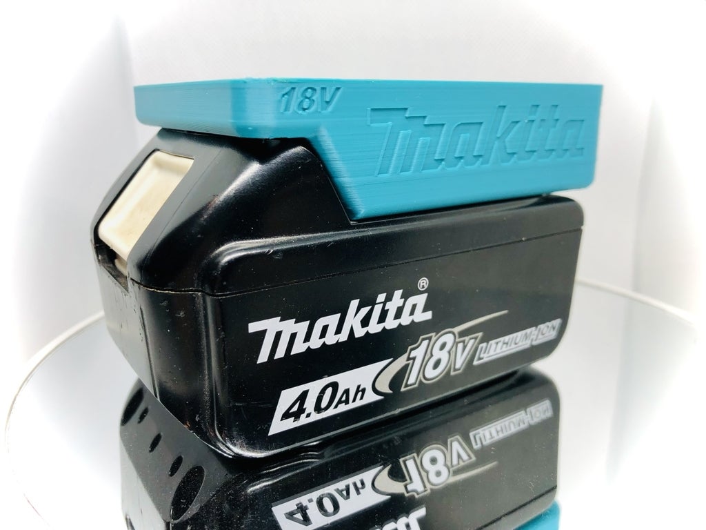 STL file Pakkkos 18V Battery Mount for Makita BL18XX・3D printing design ...