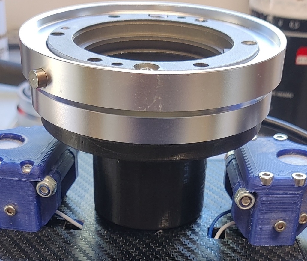 Free 3D file DIY F1 Steering wheel 70mm quickrelease mount・3D printing