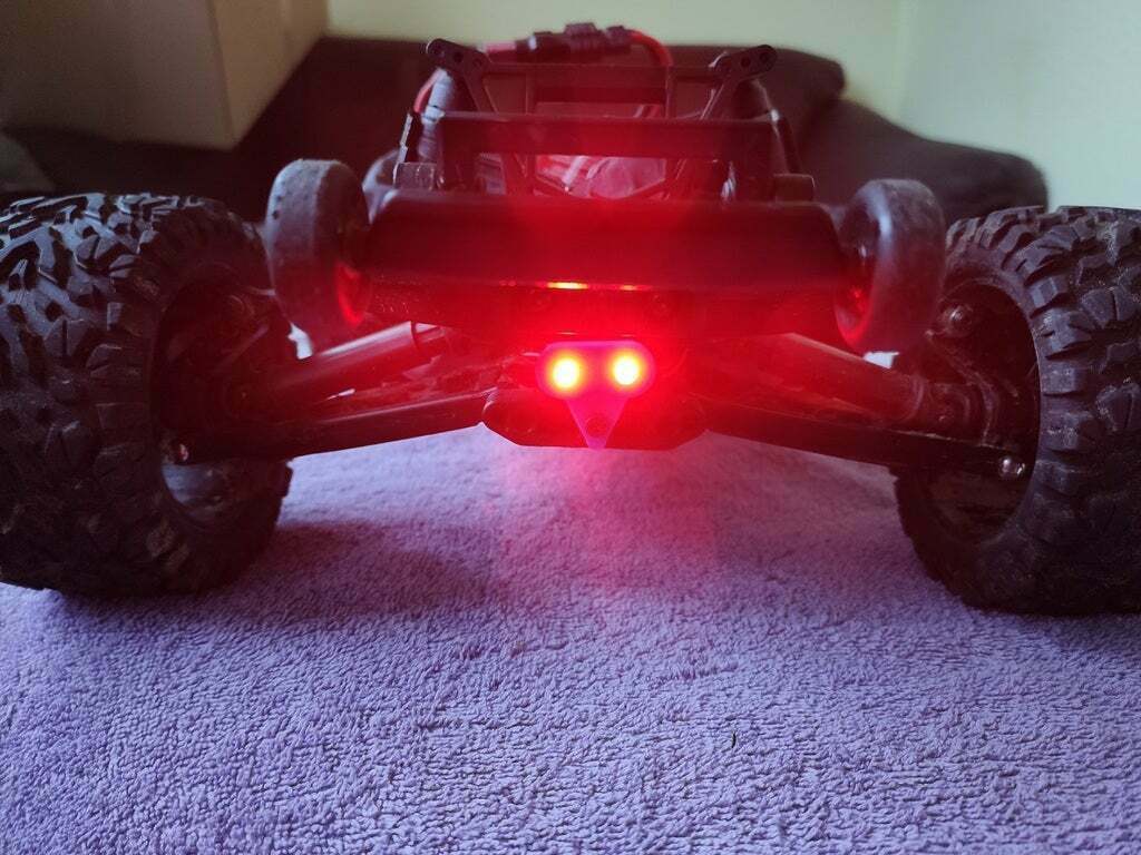Free STL file Traxxas Rustler VXL 4x4 LED Mount・3D printing design to ...