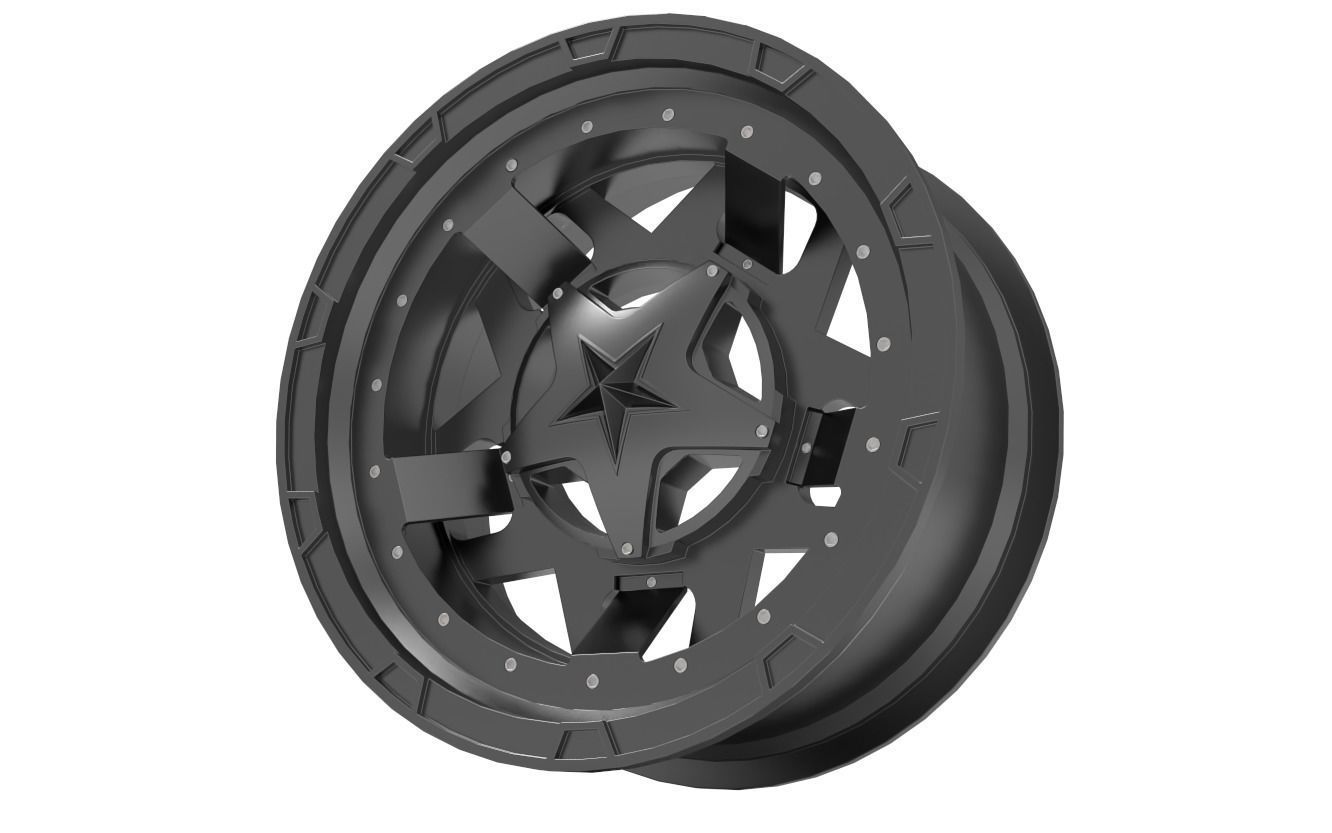 Archivo STL Rueda XD Series Rockstar RS3 🚗・Diseño imprimible en 3D para ...