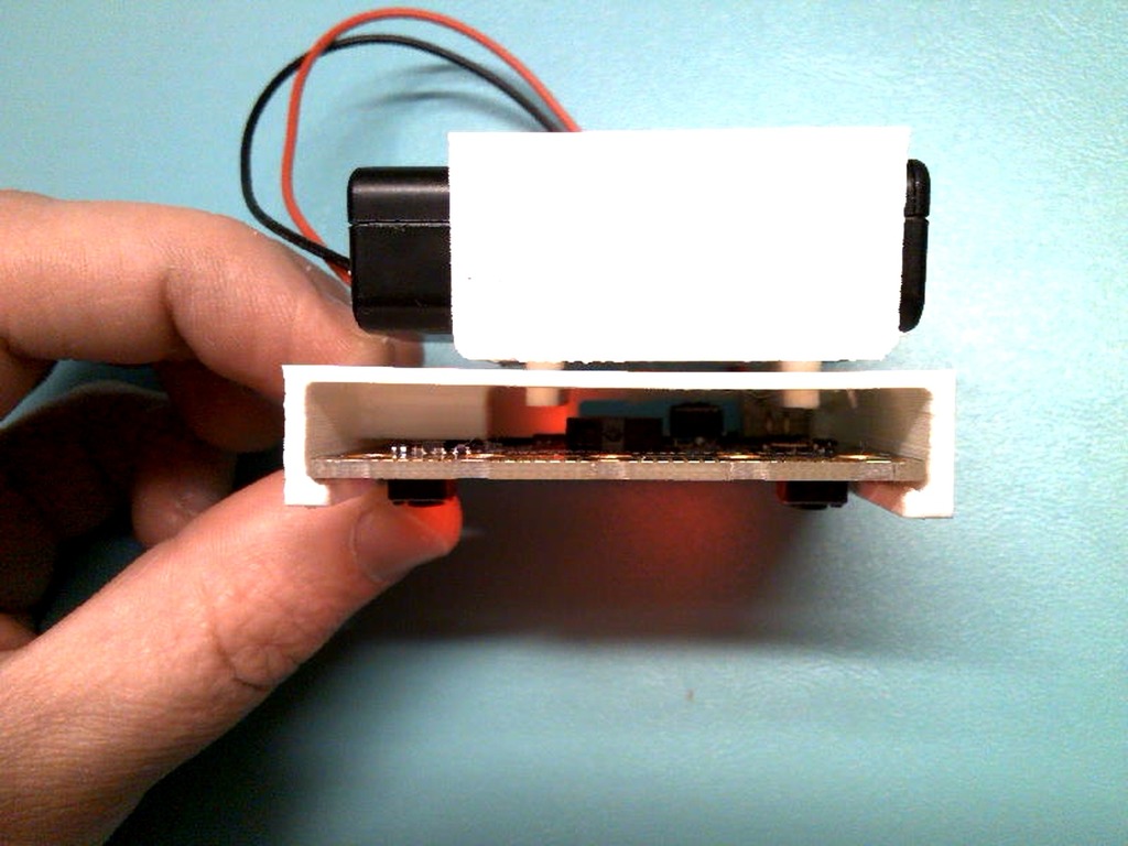 Free STL file Microbit V2 Case with optional battery pack・3D printable