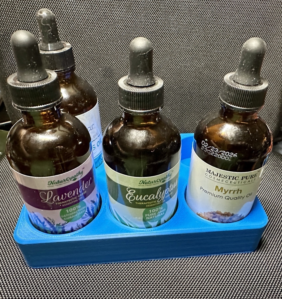 Free 3D file Essential Oil Holder 4 oz.・3D printing model to download・Cults