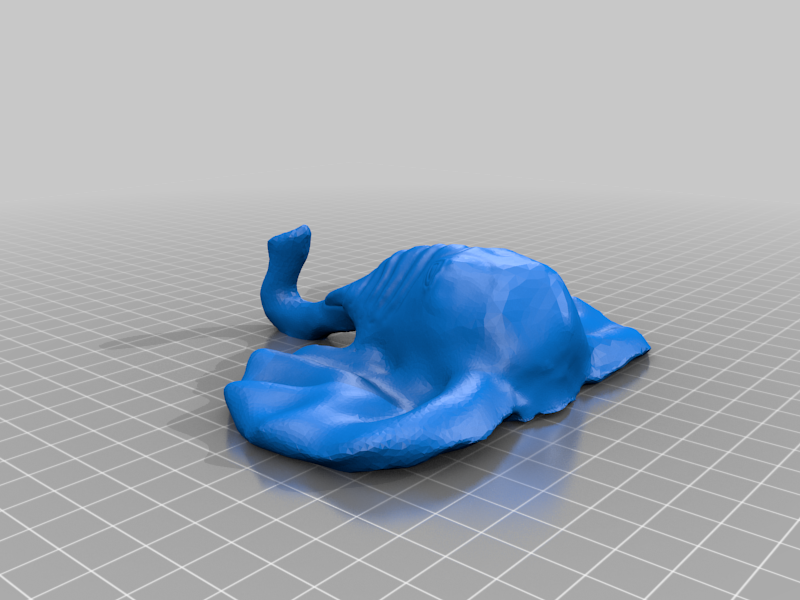 Free 3D file Elephant coat hanger (long screwslot) 🐘・3D printer design