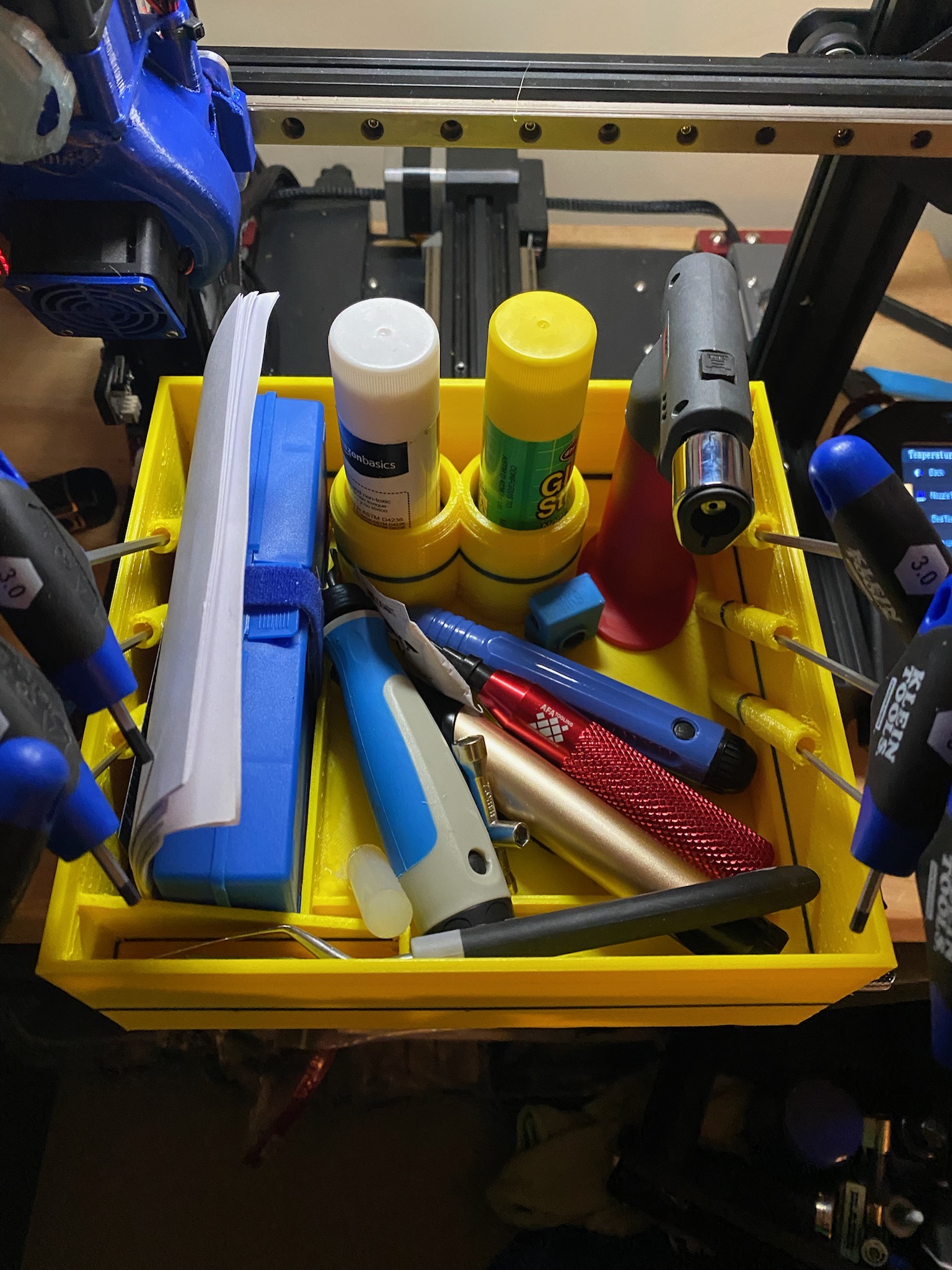 STL file 3D Printer Organizer Drawer Tray・Design to download and 3D