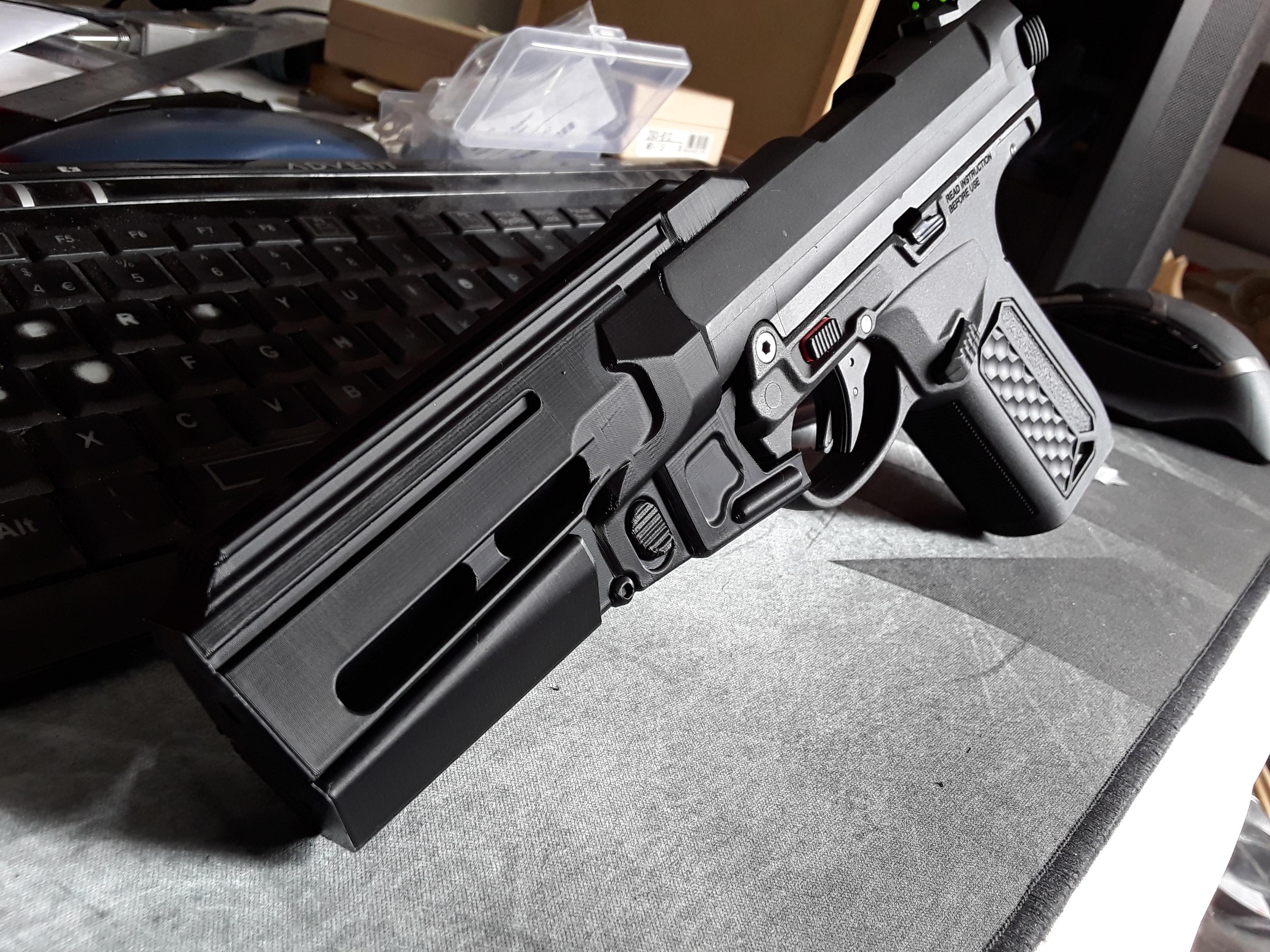 STL file AAP-01 Barrel Mod B・3D print design to download・Cults