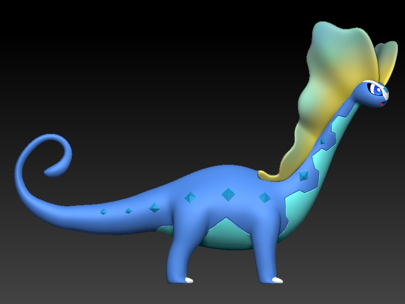 STL file Pokemon aurorus・Template to download and 3D print・Cults