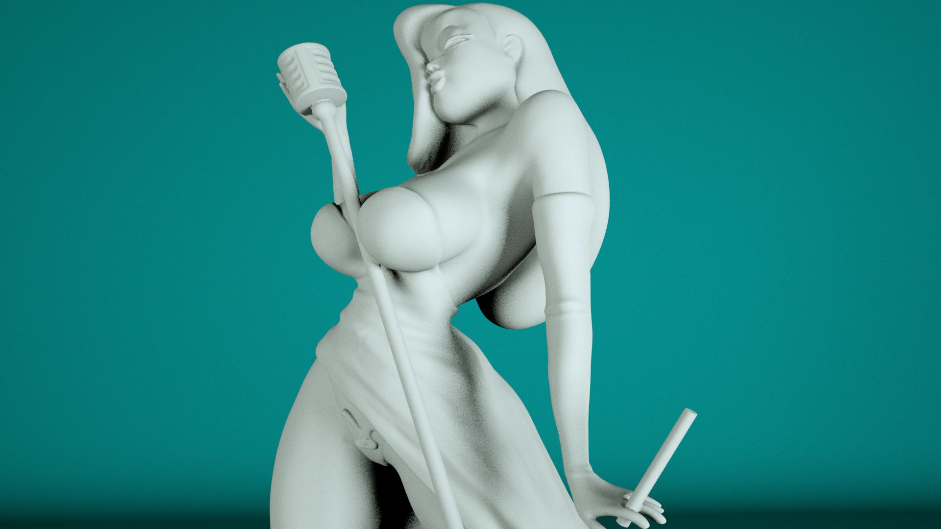Archivo 3D gratis Jessica Rabbit Special Figure・Modelo imprimible en 3D ...