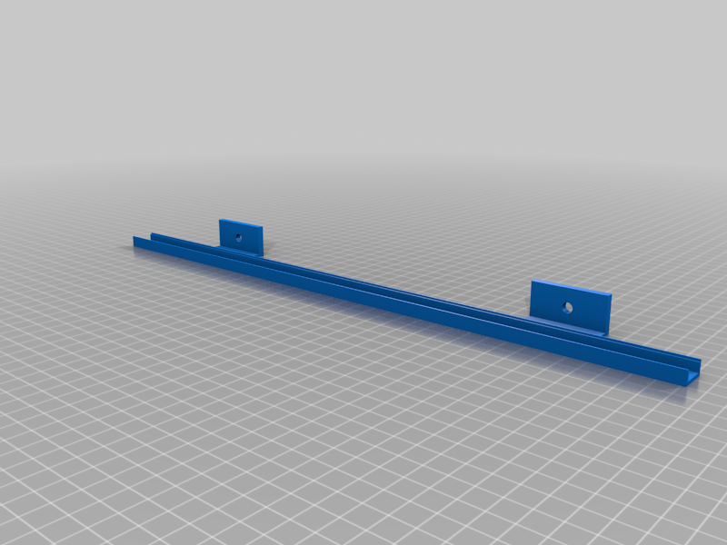 Free STL file CR10 V2 Light Bar for 12.5mm LED strips for ZAxis