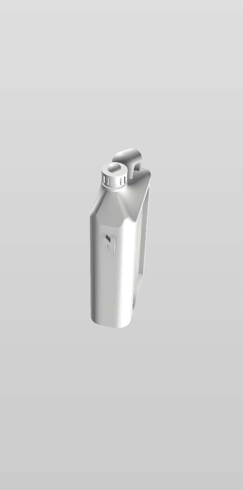 STL file 1:24 scale 5 quart plastic oil container・3D printable model to ...