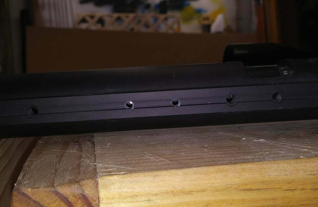 Free STL file Airforce Airguns Talon SS Pellet Gun .22 Suppressor baffle set 🔫・3D print design