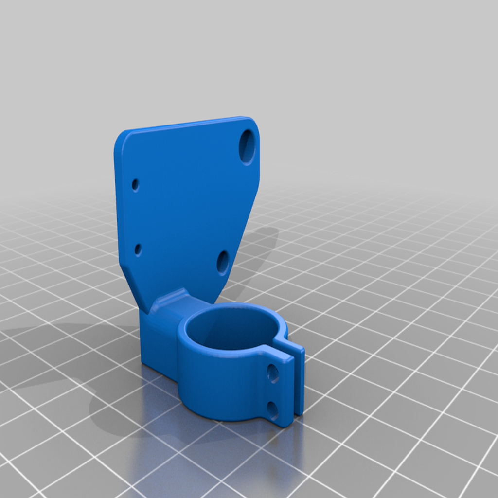 Free STL file Tronxy X5s Inductive Probe and X endstop mount for Fang