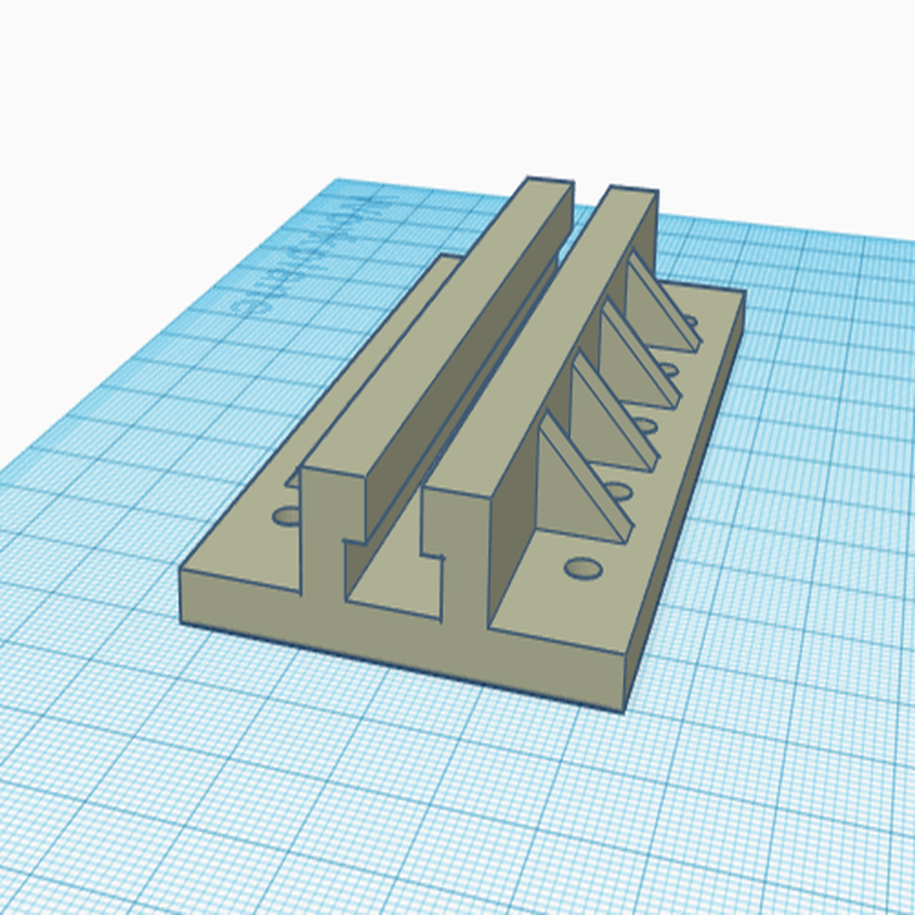 Free STL file Yak Attack Style kayak gear track・3D printable design to