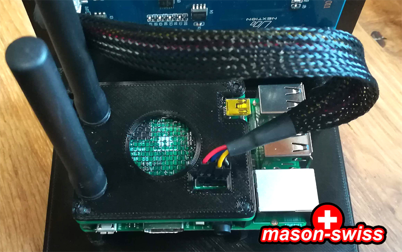 Free STL file Wallmount Case for MMDVM Dual Raspberry Pi with Nextion ...