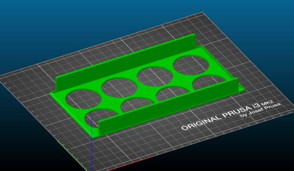 Free STL file Egg holder 8 eggs・3D print object to download・Cults