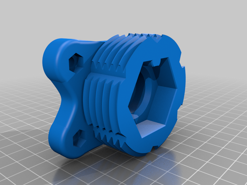 Free 3D file Simracing Wheel Quickmount 4 Point 70mm 🛞・3D printing