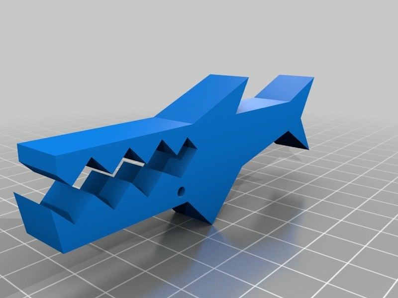 Free STL file shark・3D printer design to download・Cults