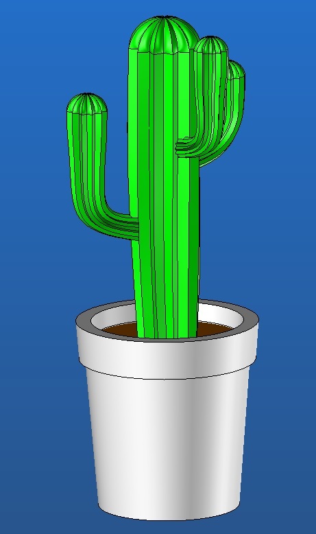 Free 3D file CACTUS・3D printer model to download・Cults