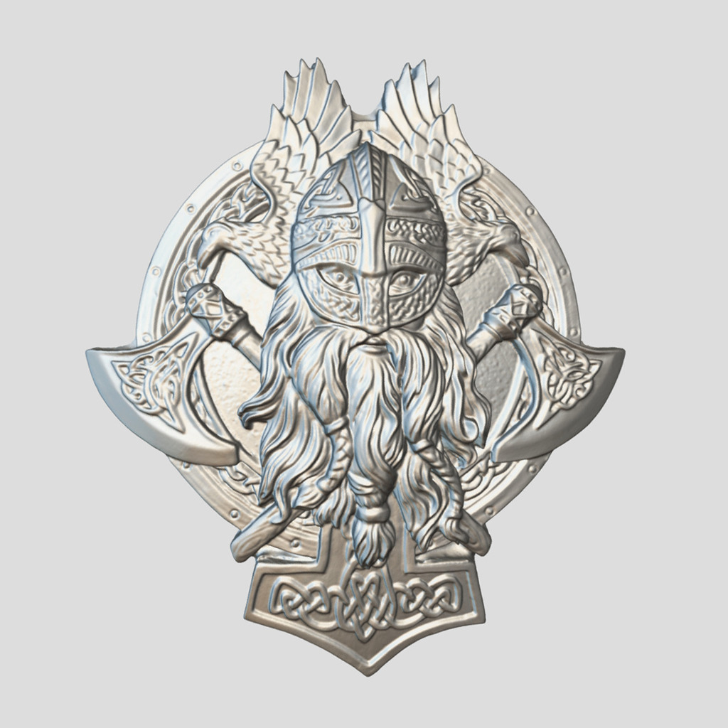 Hache Viking Berserker à Deux Mains - Forgée Main - Acier Carbone - EAGLEMART