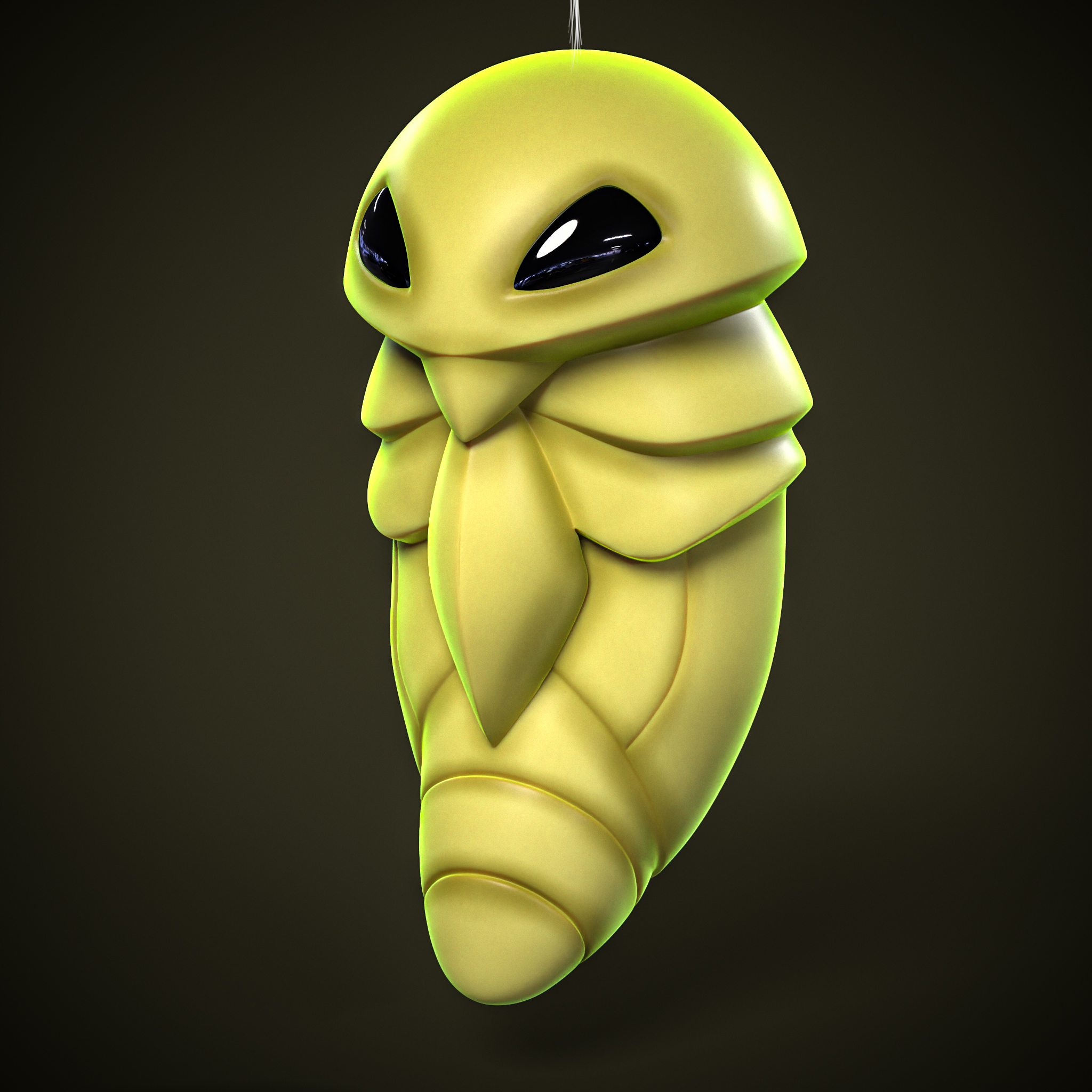 Free STL File Kakuna Pokemon 3D Printer Design To Download Cults