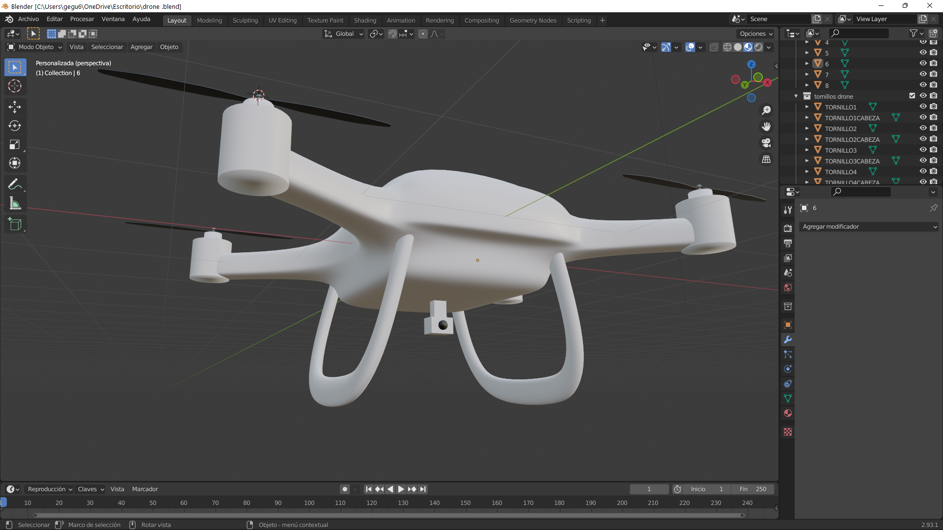 STL file Drone・3D printing template to download・Cults