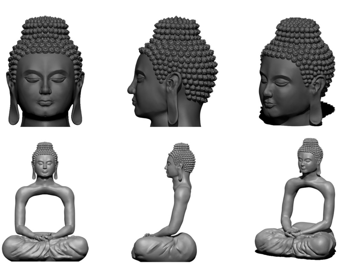 STL file BUDDHA Sculpture・3D printer model to download・Cults