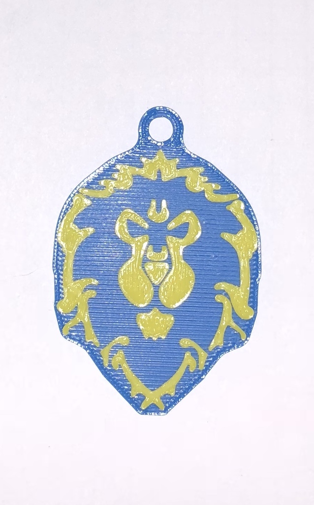 Alliance Keychain 3D model