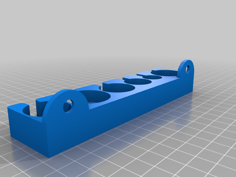 Free 3D file Pegboard Screwdriver Rack (Phillipshead)・3D printing
