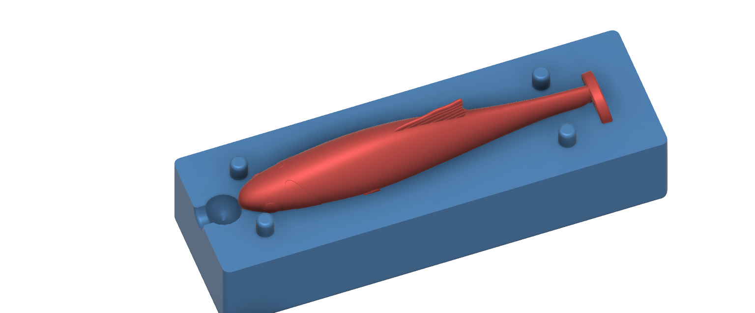 STL file Lure Mold rudd fish・3D printer design to download・Cults