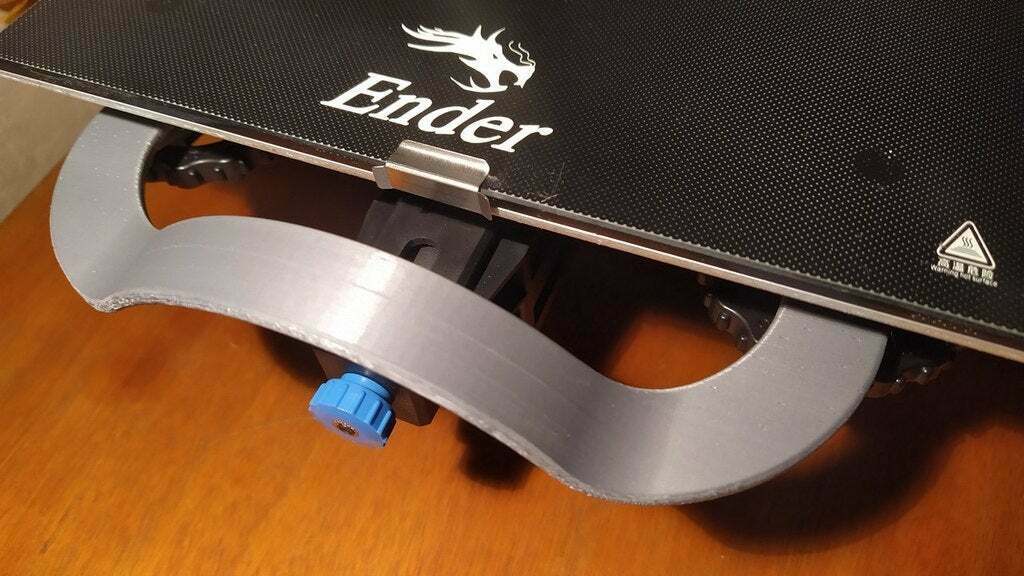 Free STL file Ender 3 Bed Handle More stability・Design to download