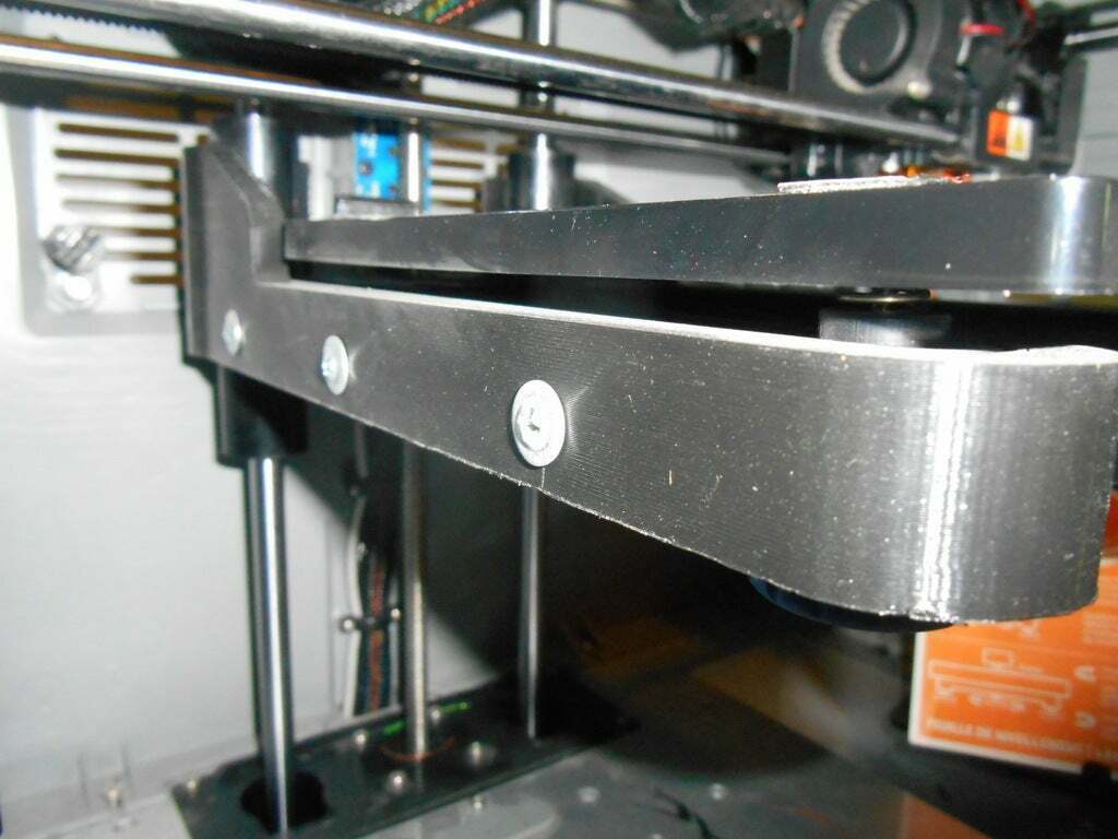Free STL file DREMEL 3D20 PLATFORM REINFORCEMENT・3D printing template ...