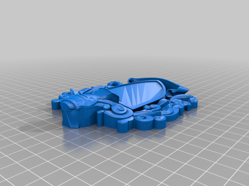 Free STL file Heraldry crest・3D printing template to download・Cults
