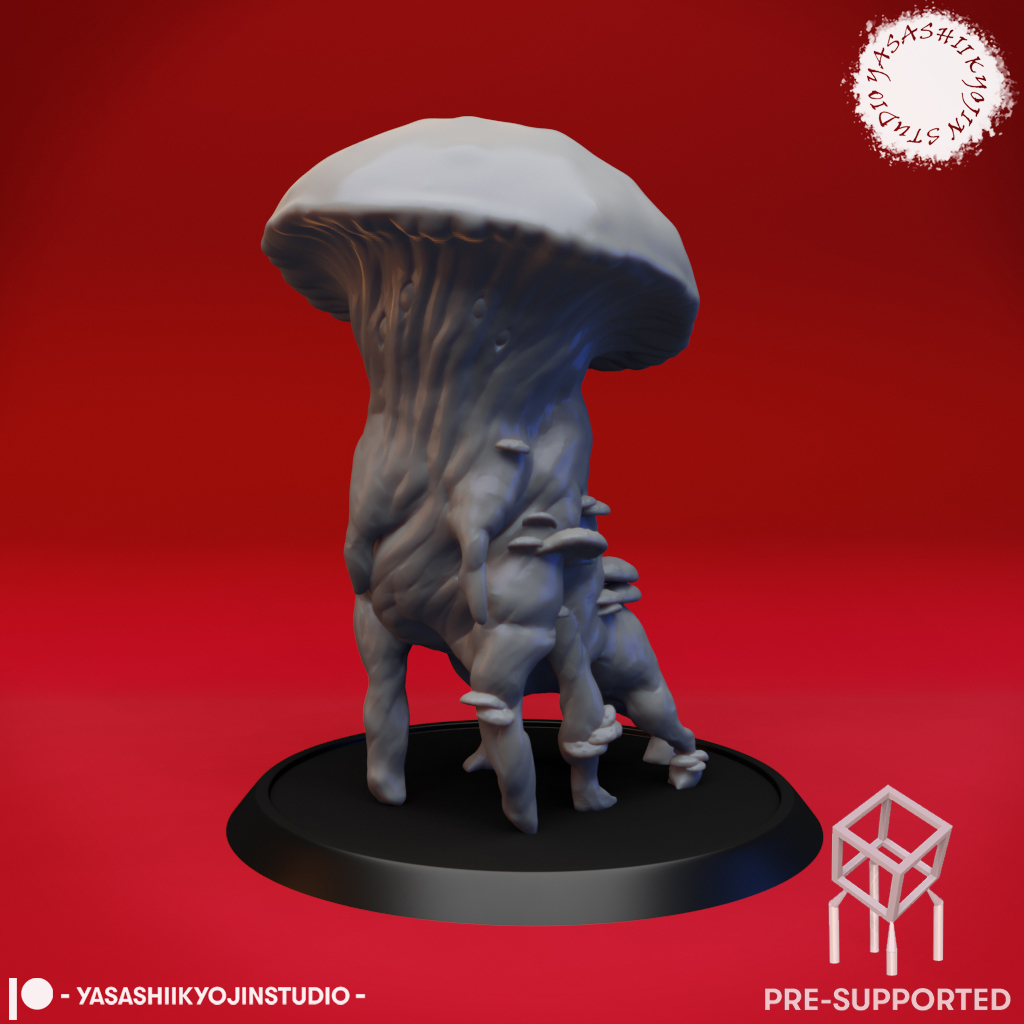 STL file Myconid - Tabletop Miniature (Pre-Supported) 🎲・Model to ...