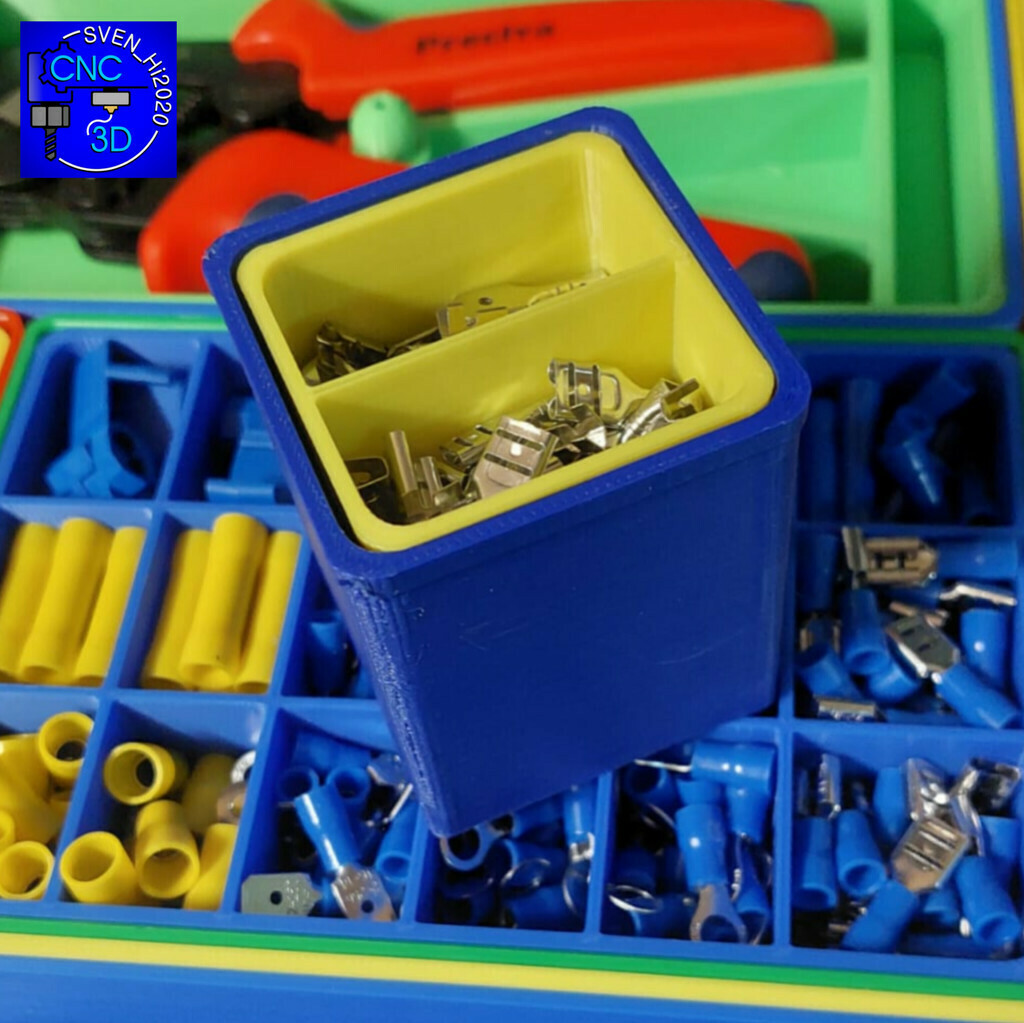 Archivo 3D gratis LBoxx 1x1 Einsatz für Bosch oder Sortimo Box・Modelo de impresión 3D para