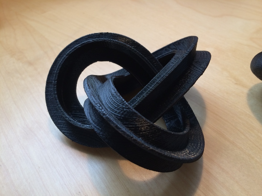 Free 3D file Escher trefoil knot・3D print object to download・Cults