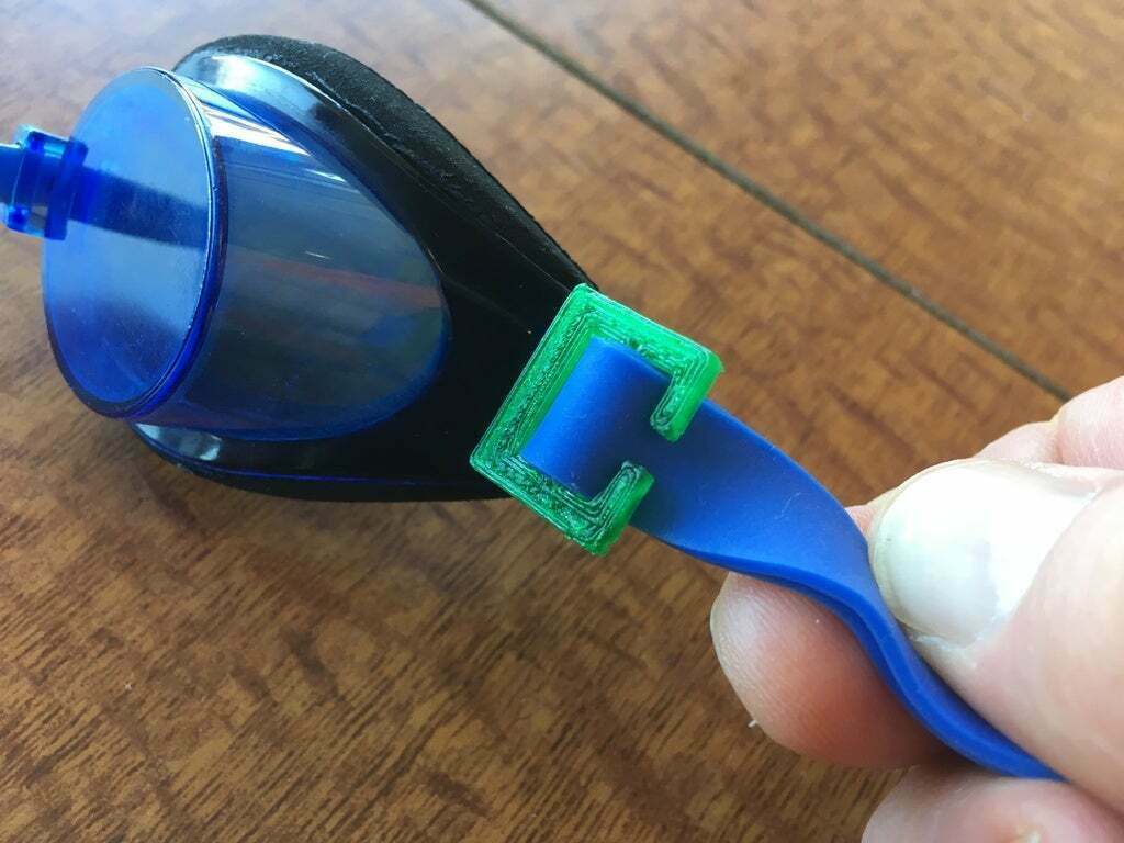 Free STL file Goggle Strap Holder・3D printing idea to download・Cults