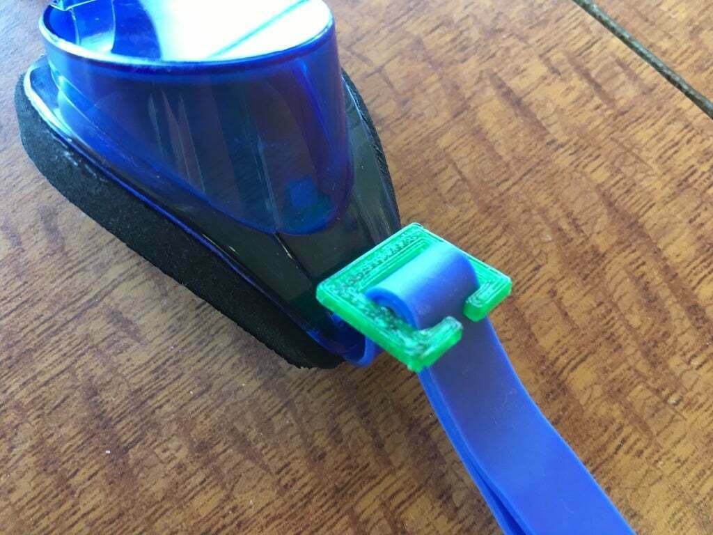 Free STL file Goggle Strap Holder・3D printing idea to download・Cults