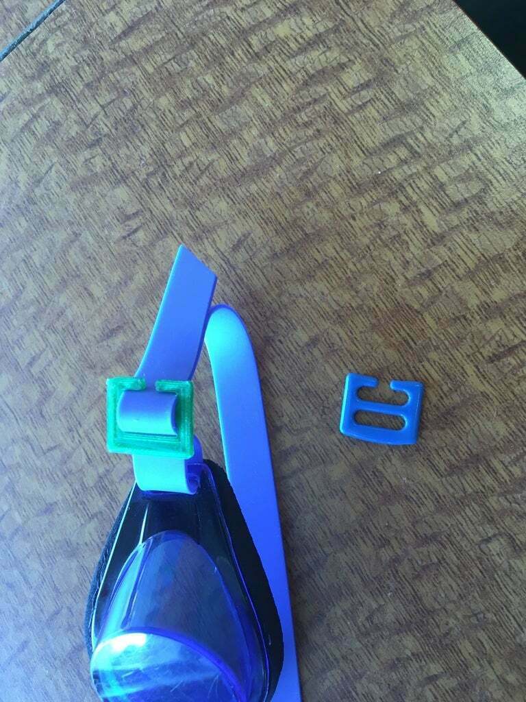 Free STL file Goggle Strap Holder・3D printing idea to download・Cults