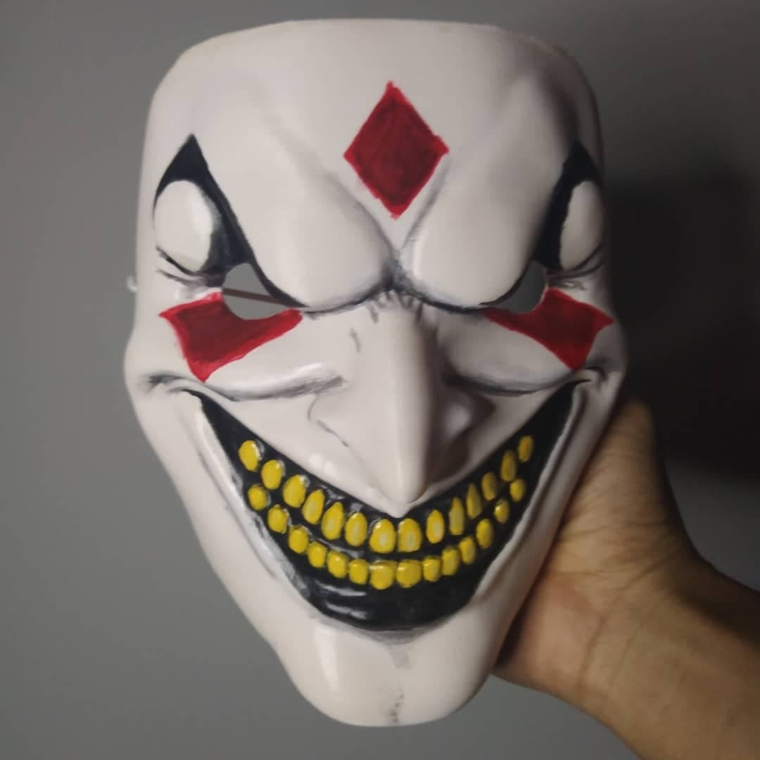 OBJ file Jester Mask 🃏・3D printing idea to download・Cults