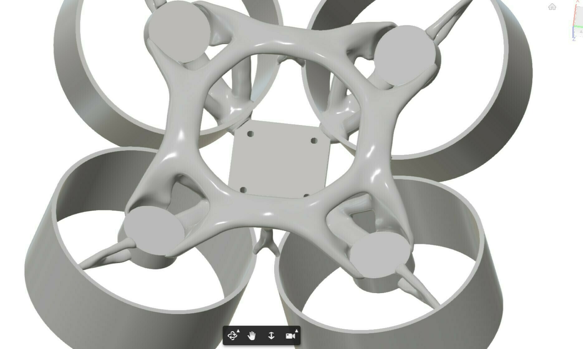 Free STL file Generative Design Cinewhoop (3inch DUCTED)・Model to ...