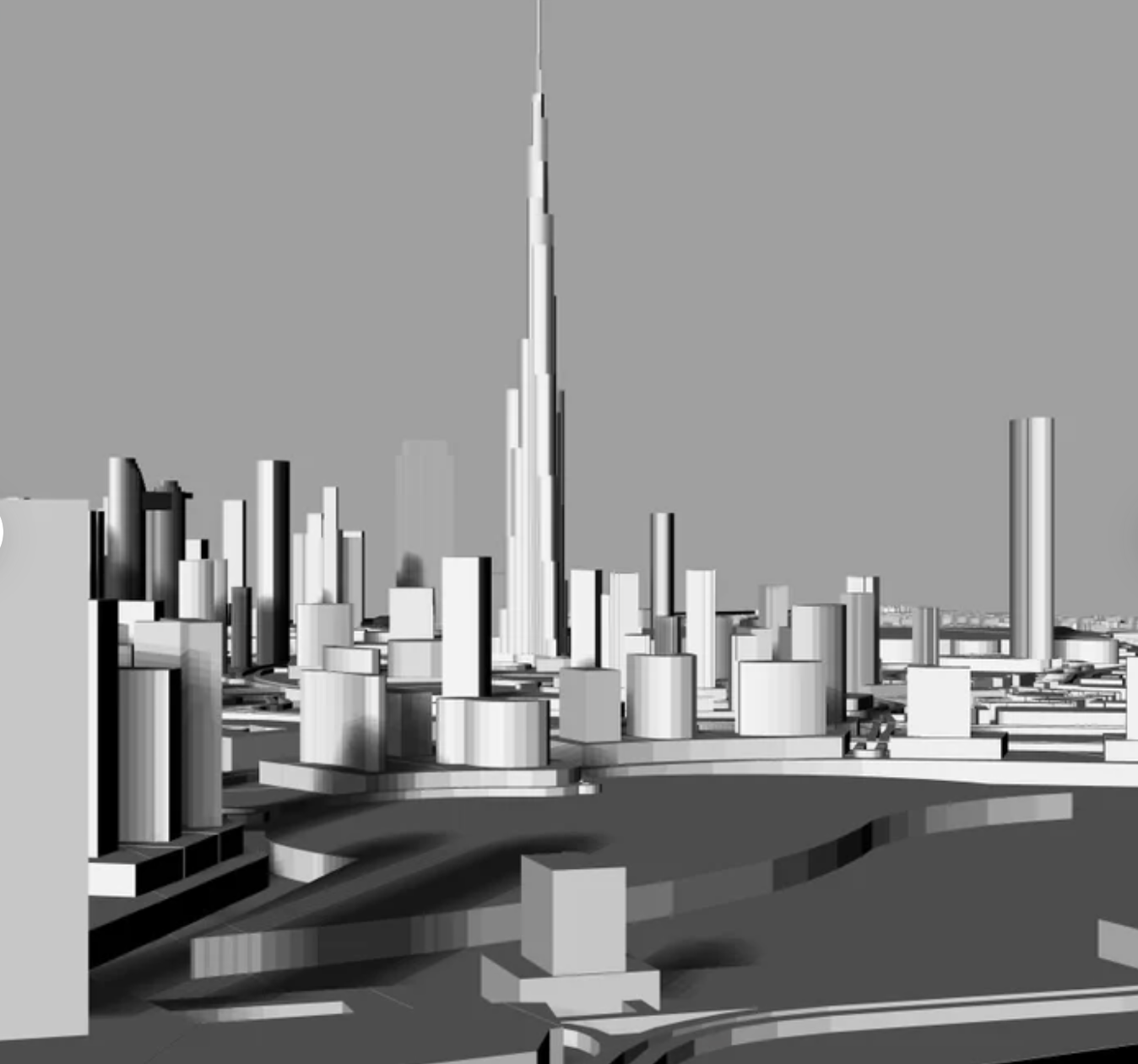 STL file 3D Dubai Digital Files 3D STL File Dubai 3D Map 3D