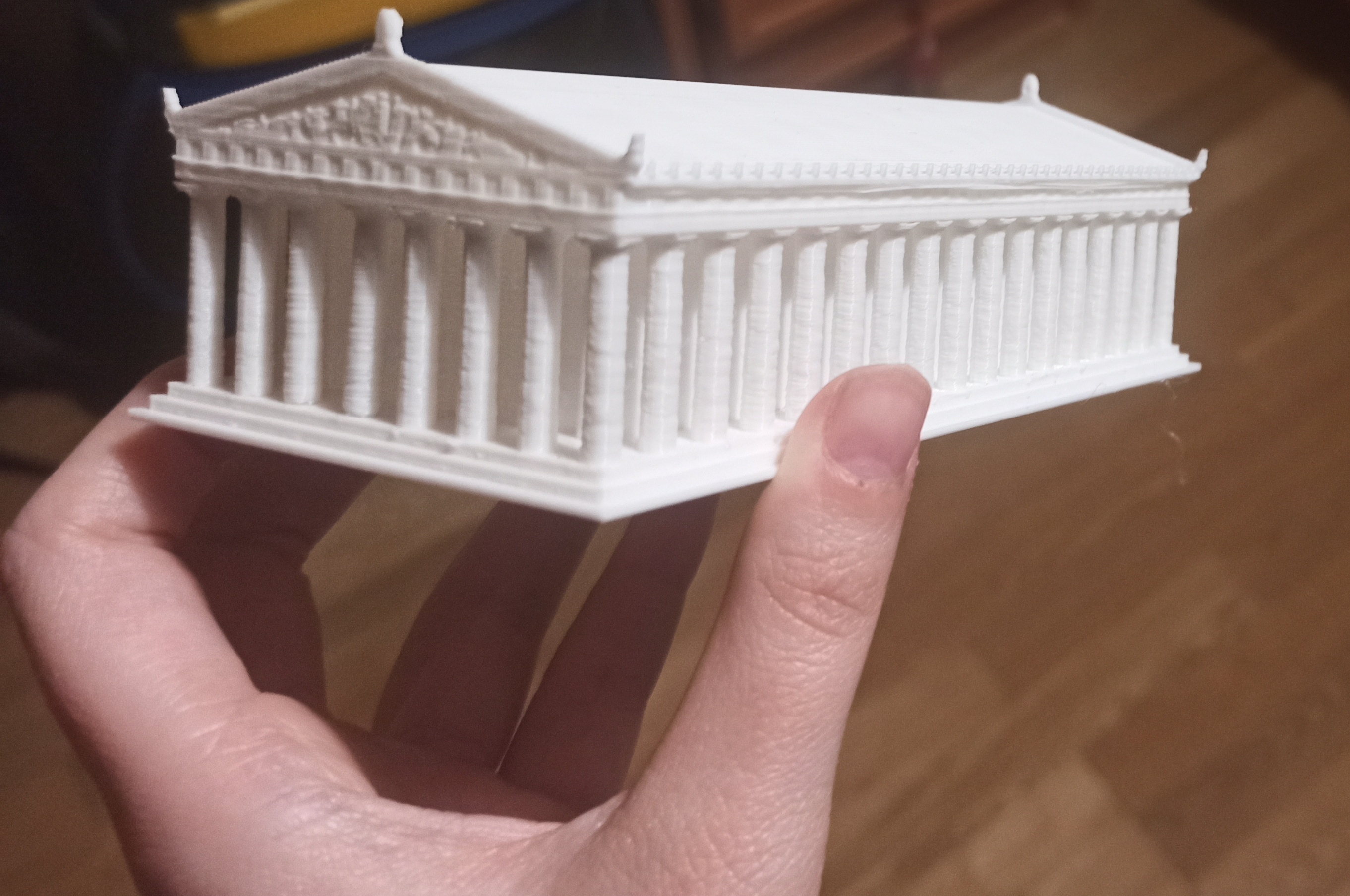 STL file The Parthenon of Athens (Athens Parthenon). The great temple ...
