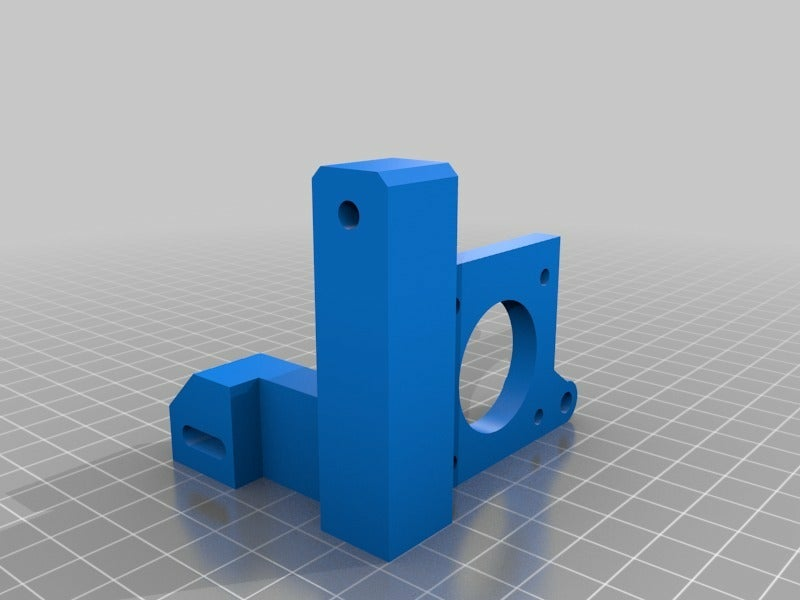 Free STL file E3D Titan Mount for MakerFarm Pegasus・Object to download and  to 3D print・Cults